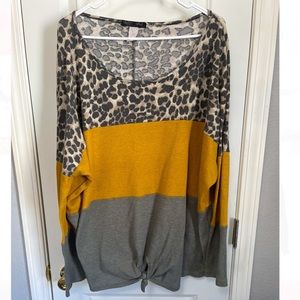 CHEETAH BLOCK TOP